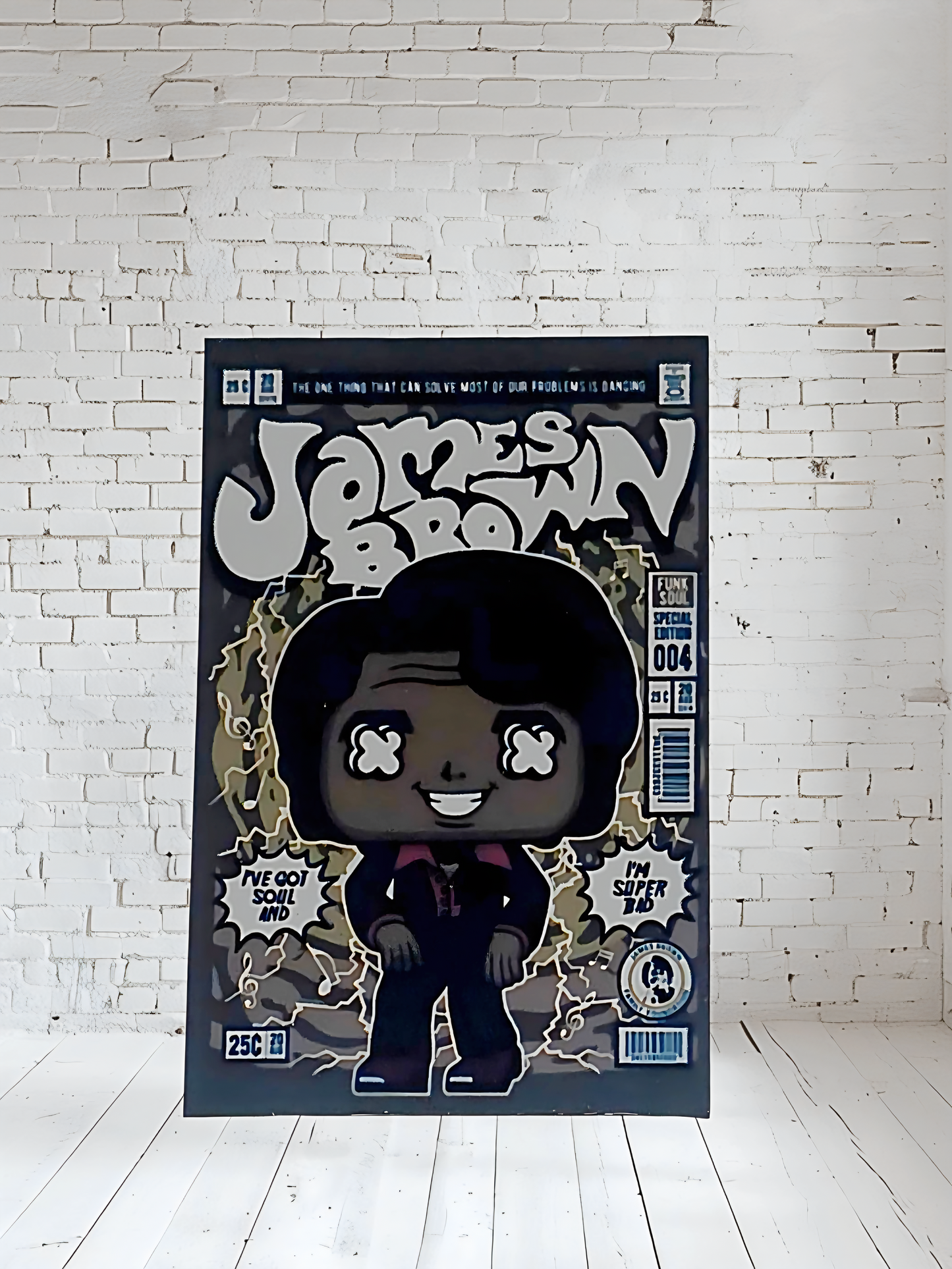 Funko Pop Music posters on Aluminum print. Multiple sizes and prints available.
