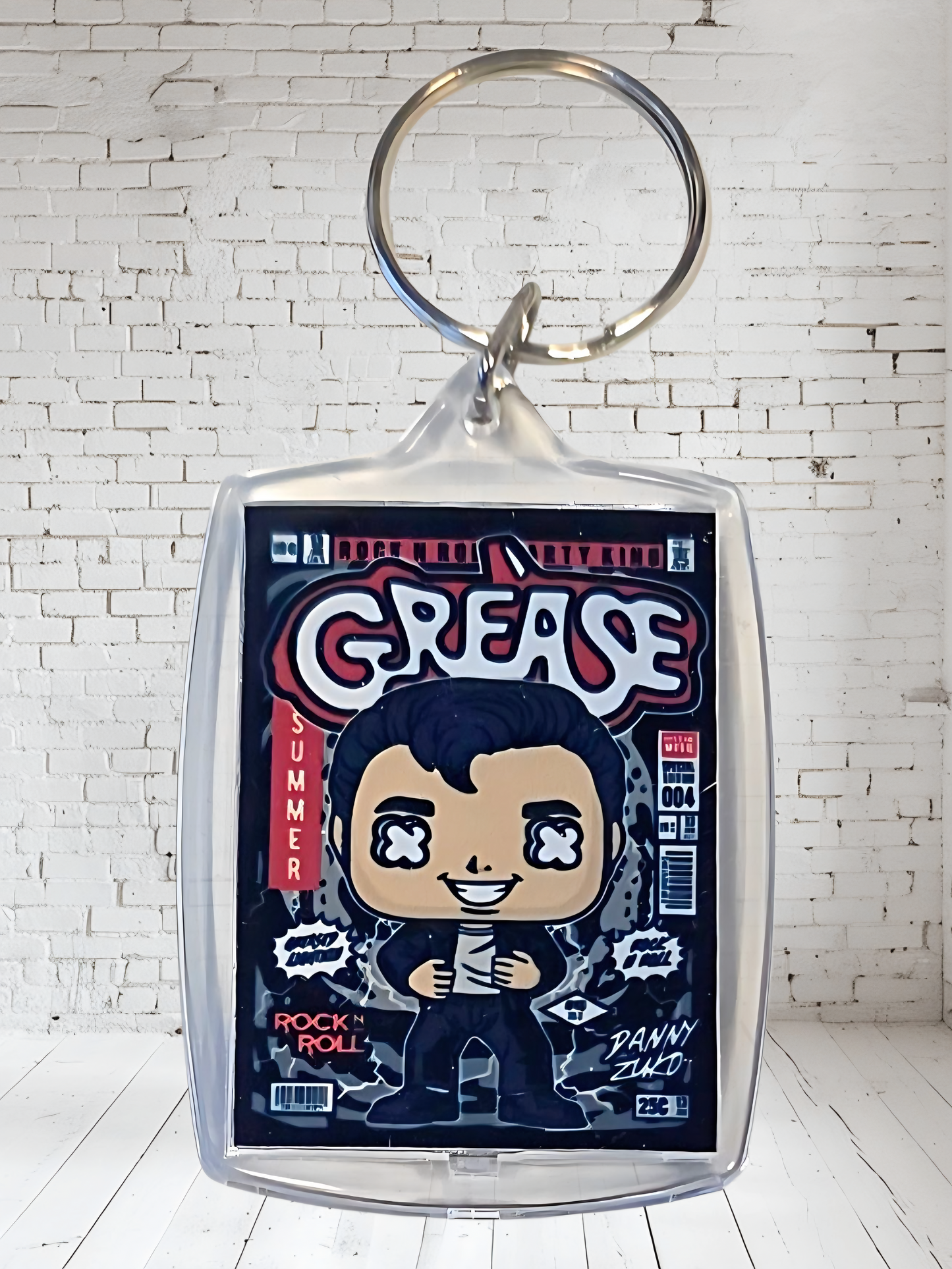 Funko Pop poster keychains with 2 aluminum prints. Wide variety