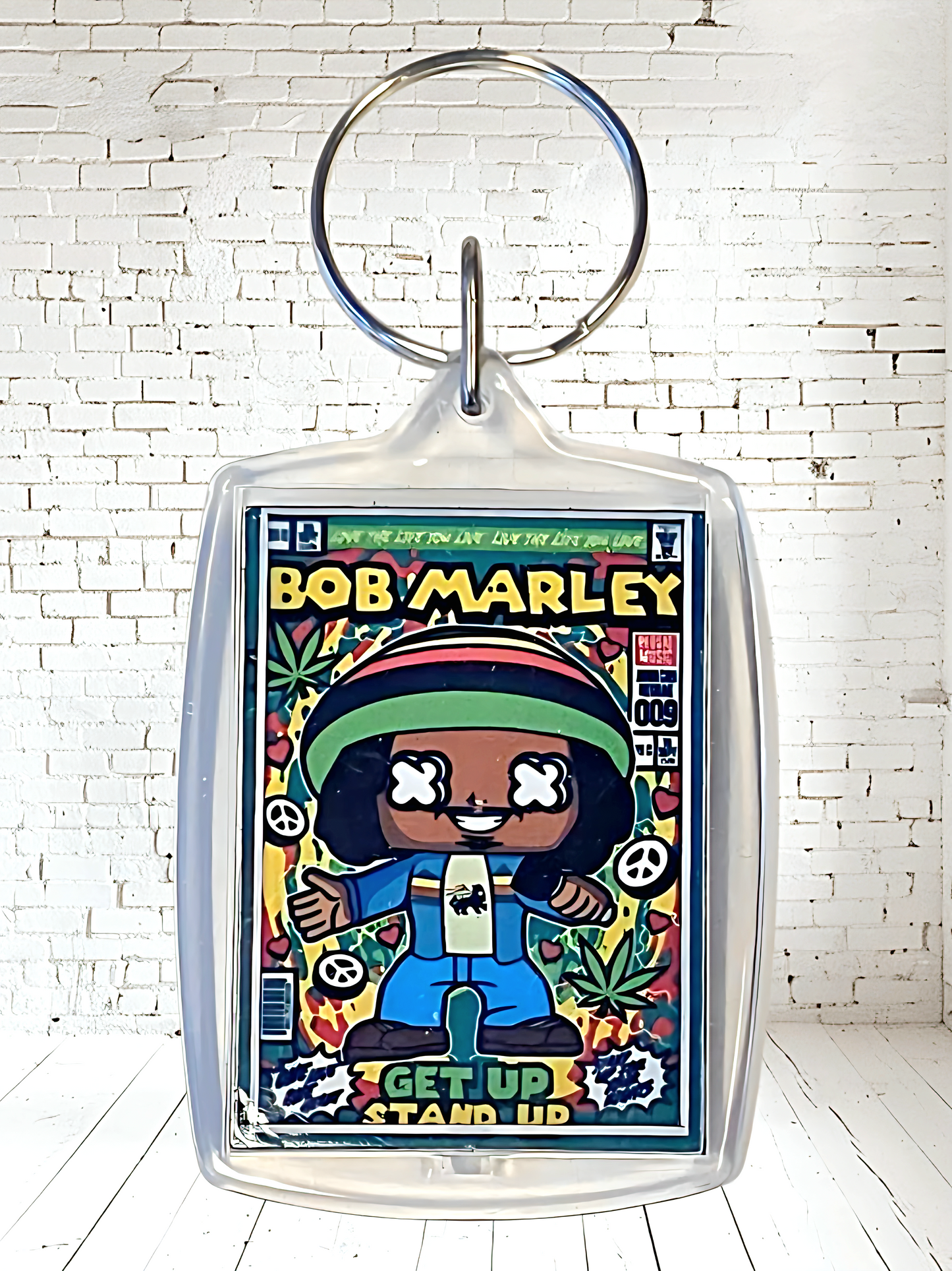 Funko Pop poster keychains with 2 aluminum prints. Wide variety