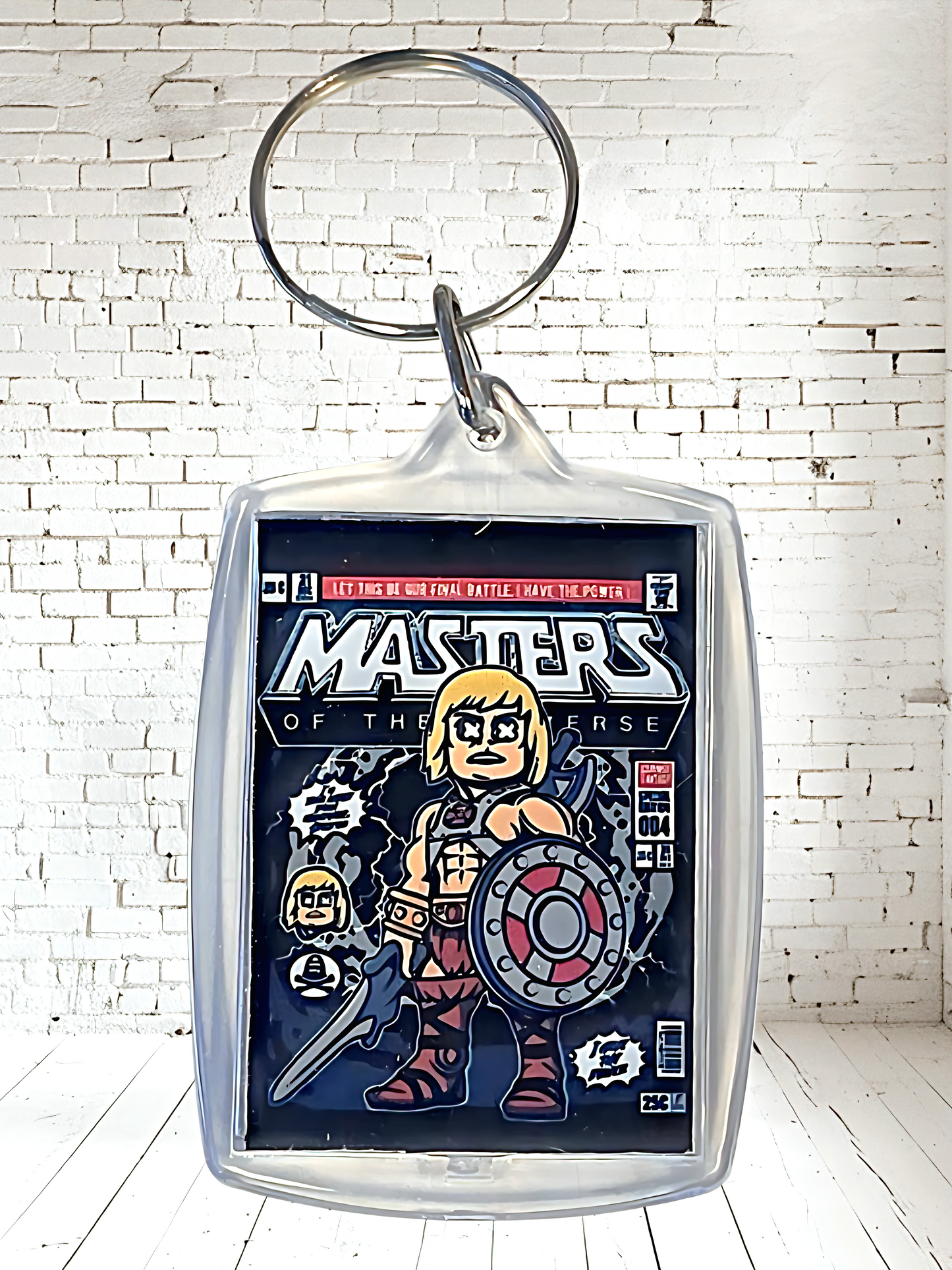 Funko Pop poster keychains with 2 aluminum prints. Wide variety