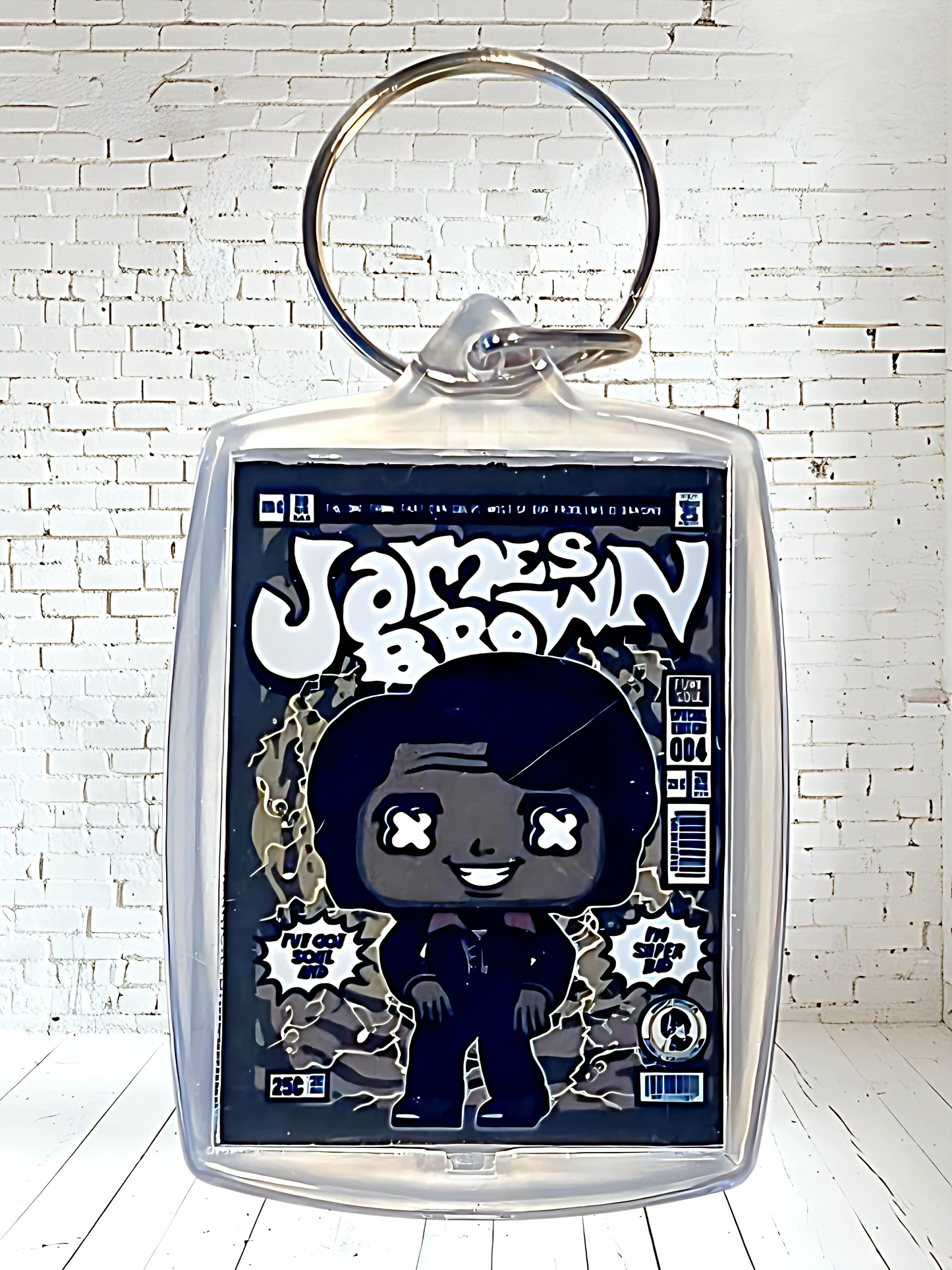 Funko Pop poster keychains with 2 aluminum prints. Wide variety