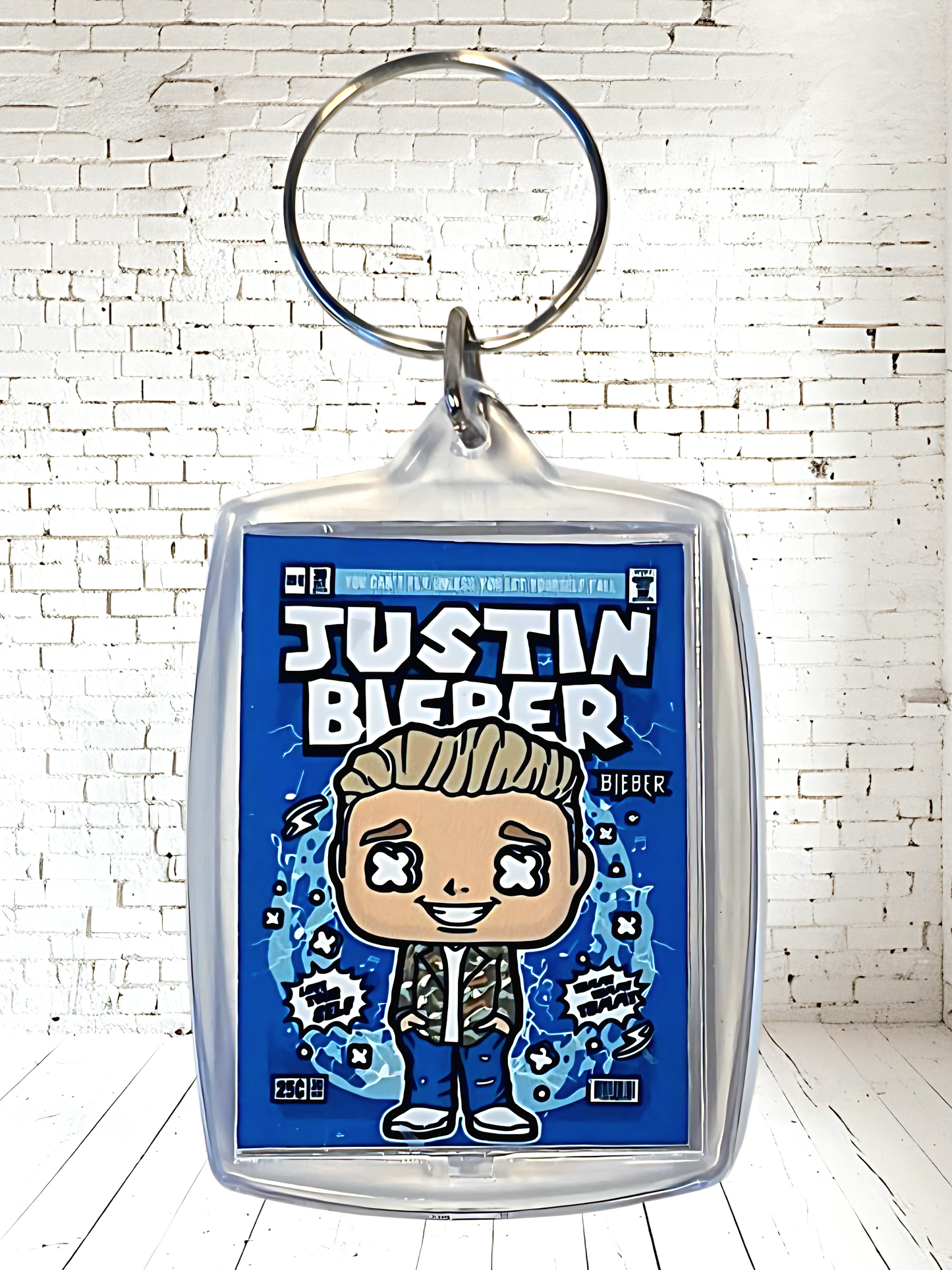 Funko Pop poster keychains with 2 aluminum prints. Wide variety