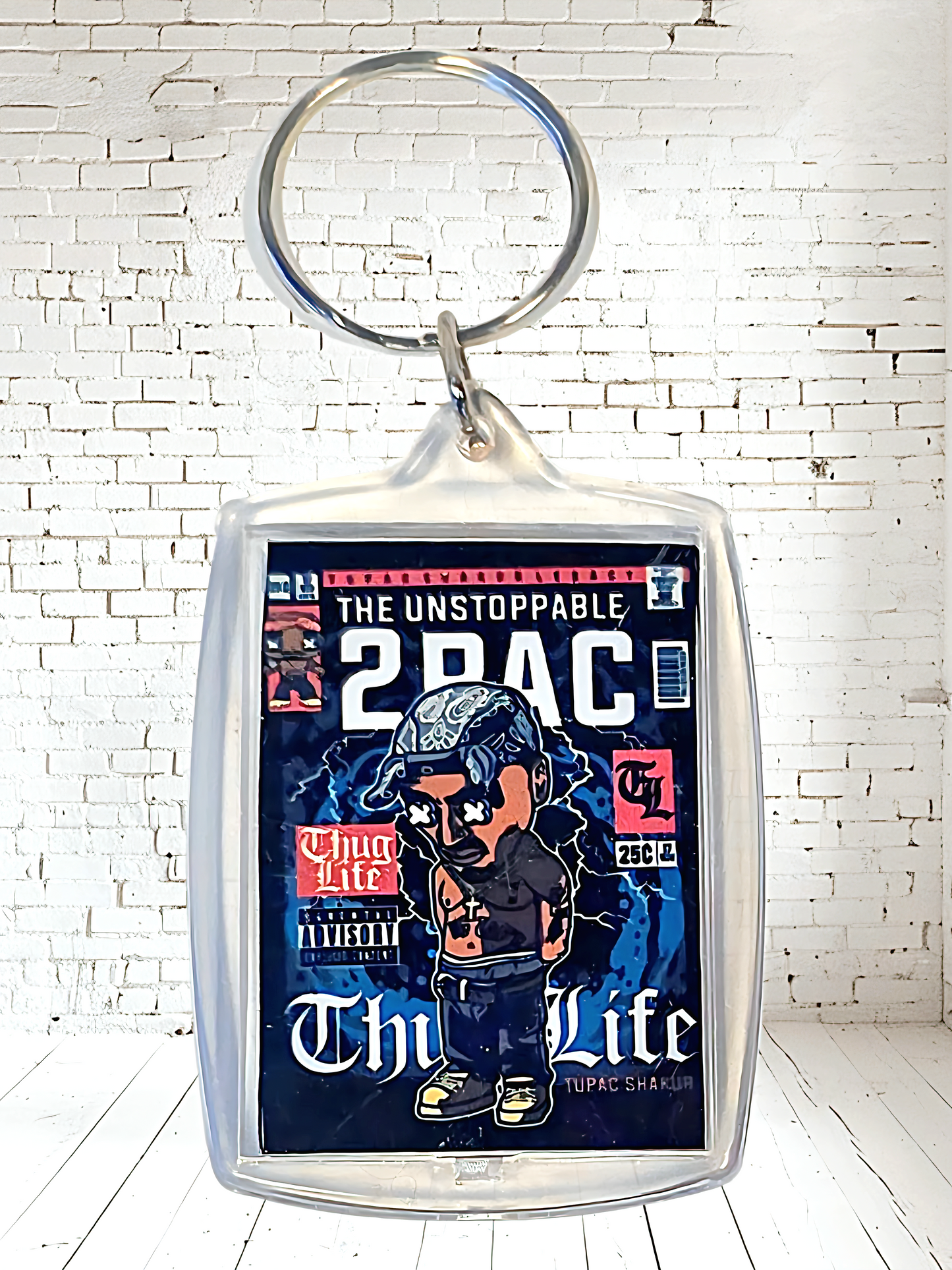 Funko Pop poster keychains with 2 aluminum prints. Wide variety