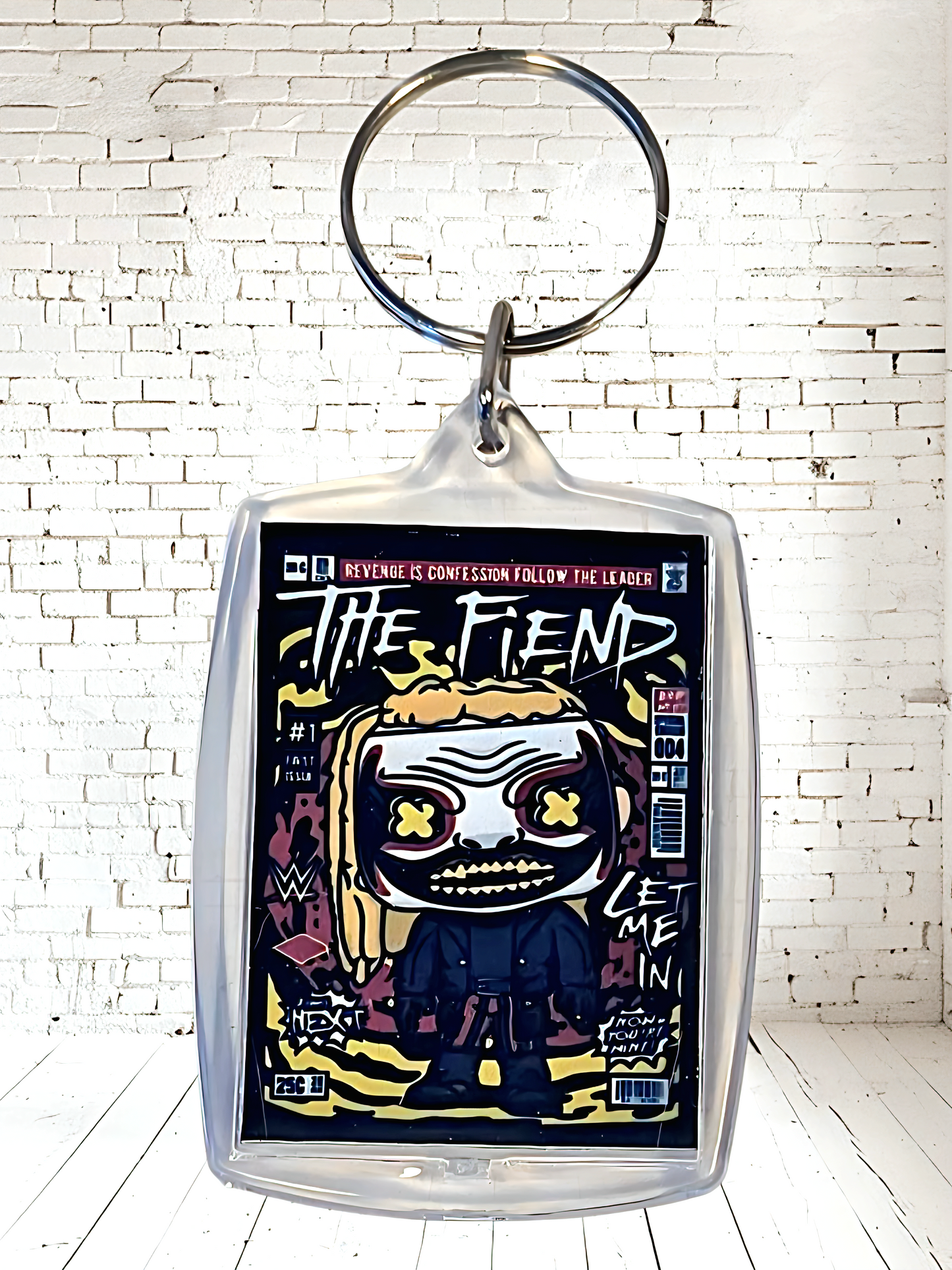 Funko Pop poster keychains with 2 aluminum prints. Wide variety