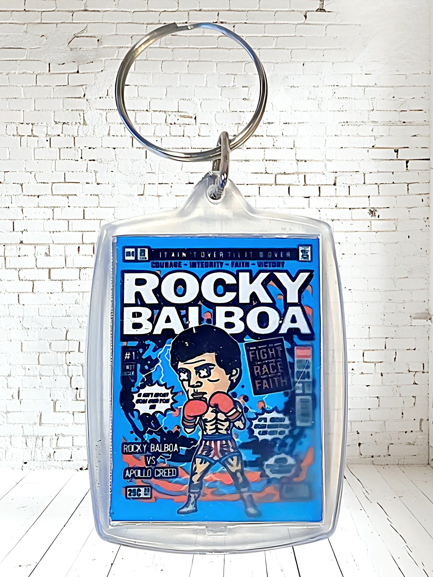 Funko Pop poster keychains with 2 aluminum prints. Wide variety