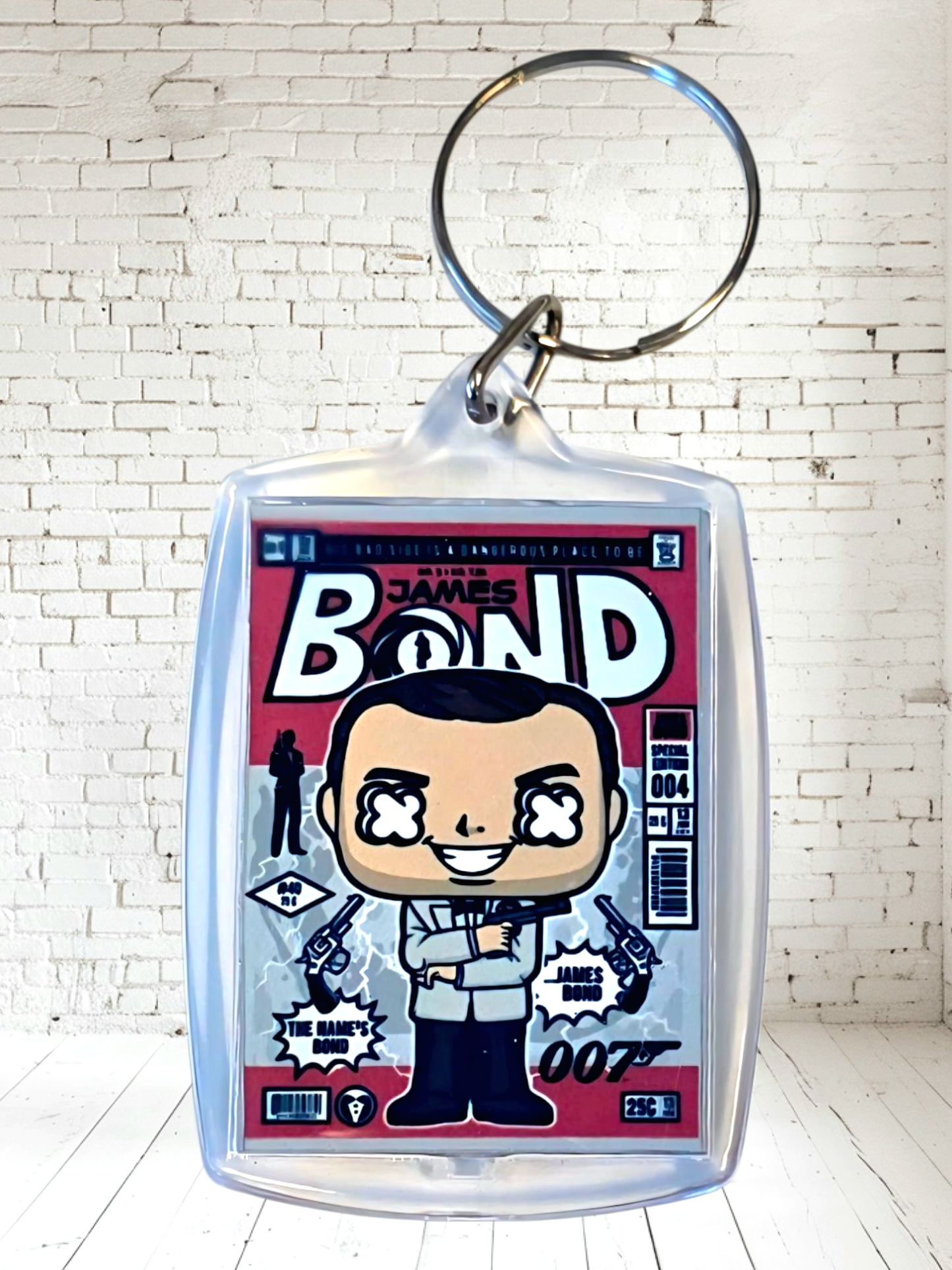 Funko Pop poster keychains with 2 aluminum prints. Wide variety part 2