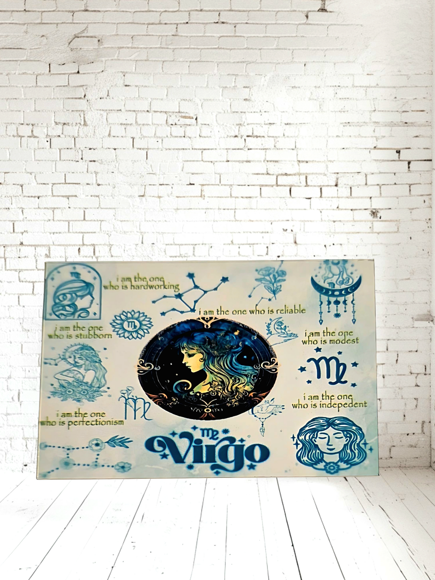 Zodiac Sign Posters on aluminum print. Horoscope/Astrology, many to choose from