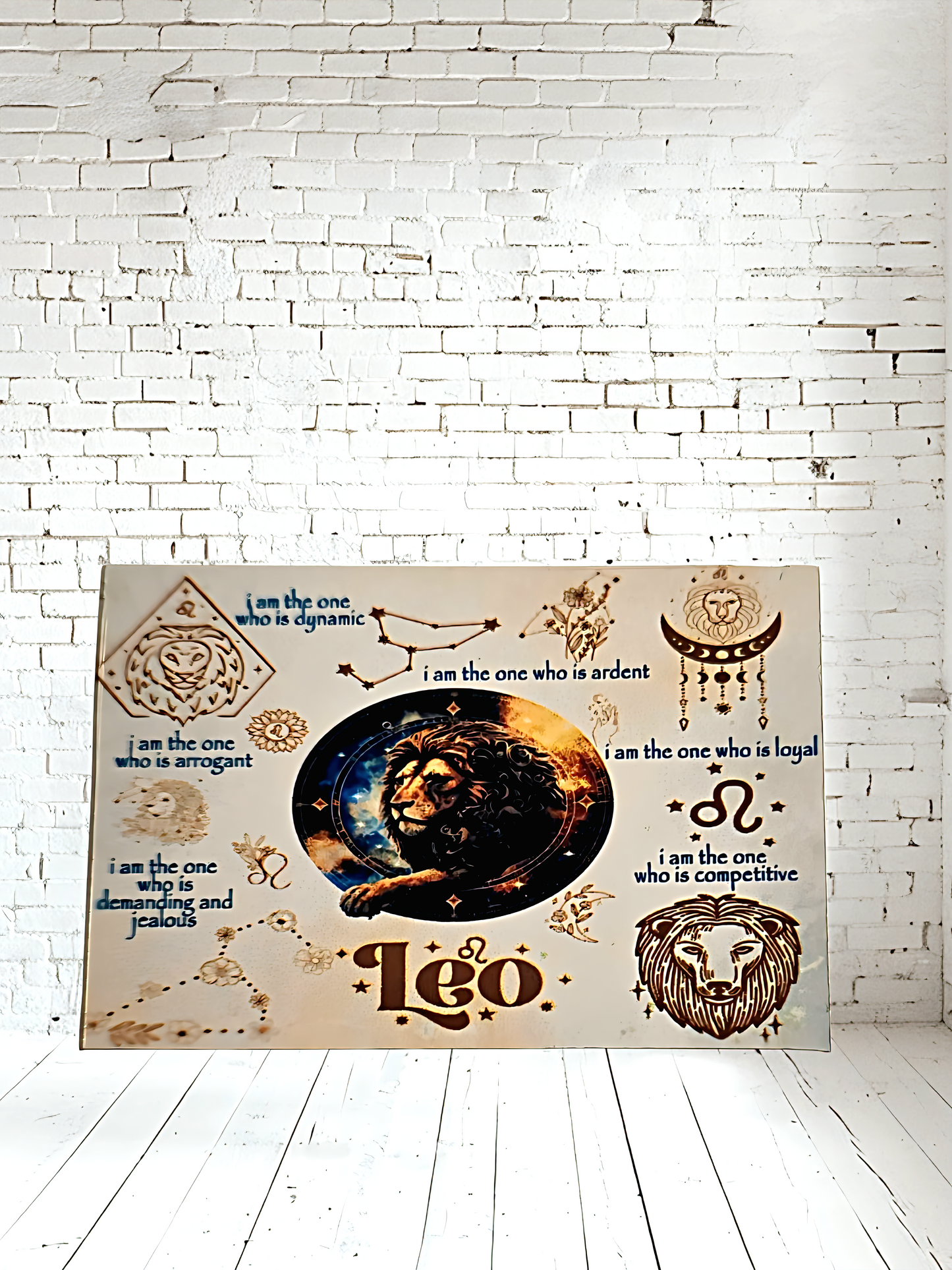 Zodiac Sign Posters on aluminum print. Horoscope/Astrology, many to choose from