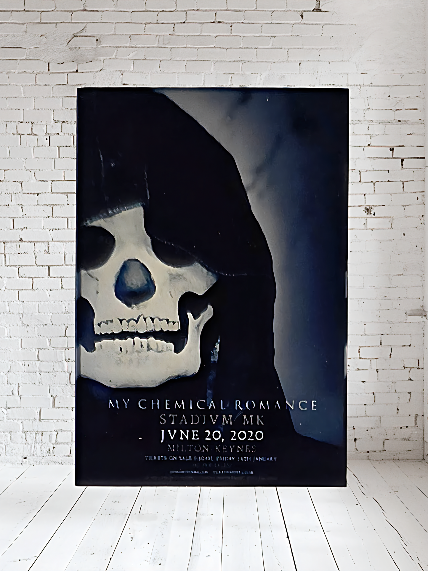 My Chemical Romance posters on aluminum print. Many to choose from