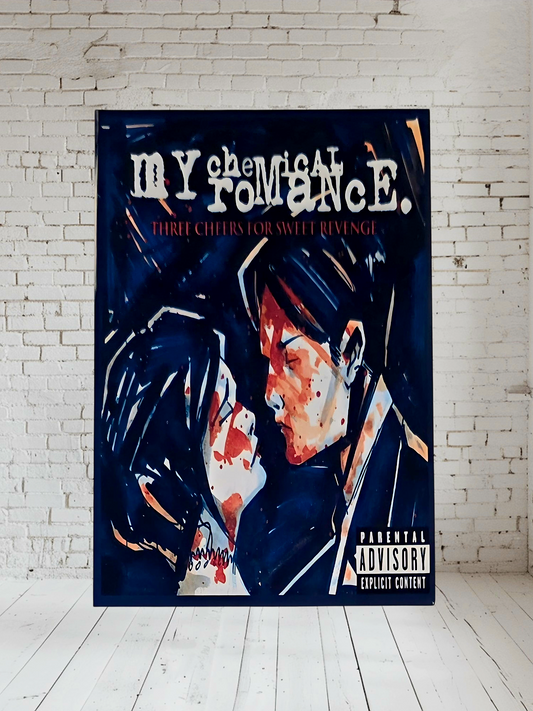 My Chemical Romance posters on aluminum print. Many to choose from