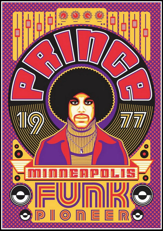 Prince poster with multiple size and finish options C3