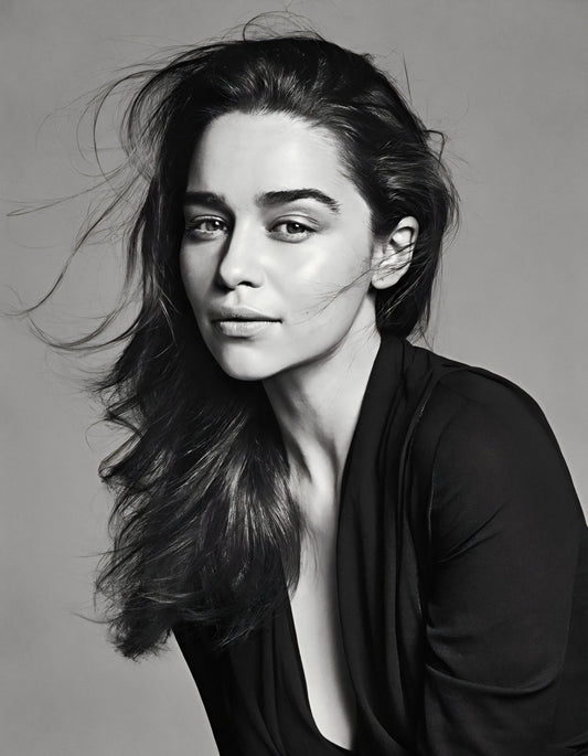 Emilia Clarke poster with multiple size and finish options. D9