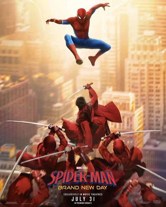 Marvel movie poster with multiple size and finish options. Spider-Man, Brand new Day v2