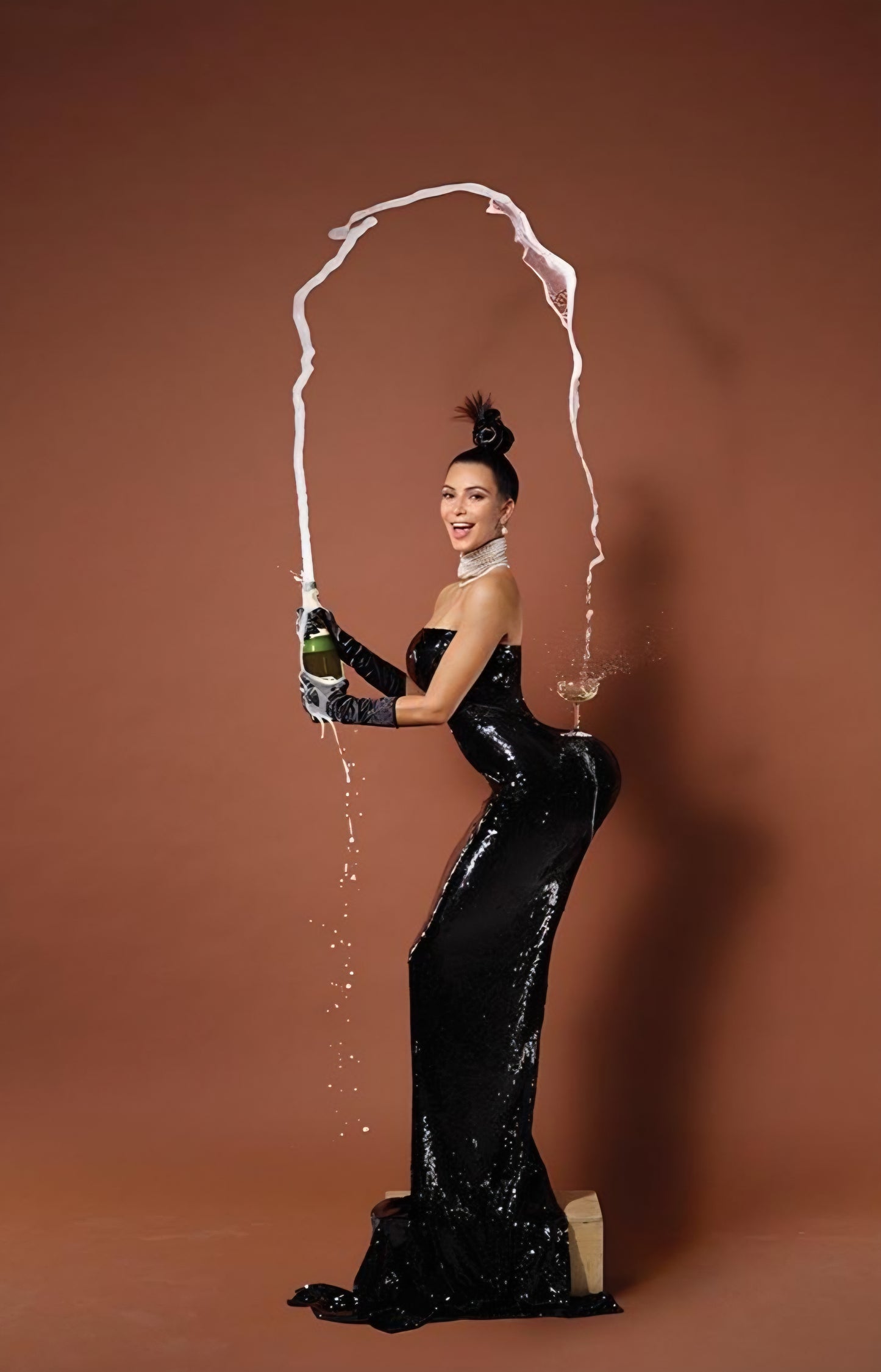 Kim Kardashian poster with multiple size and finish options. NSFW B1