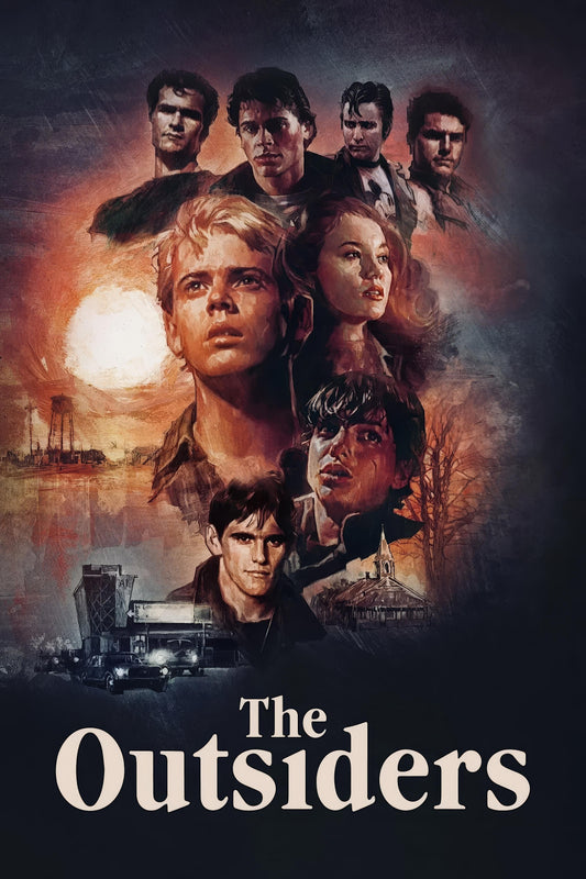 The Outsiders 13"x 19" movie poster.