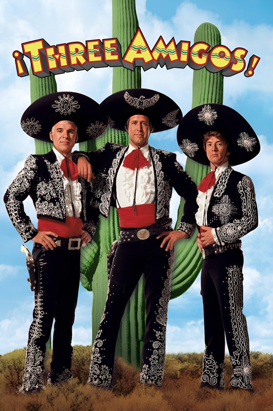 Three Amigos 13"x 19" movie poster.
