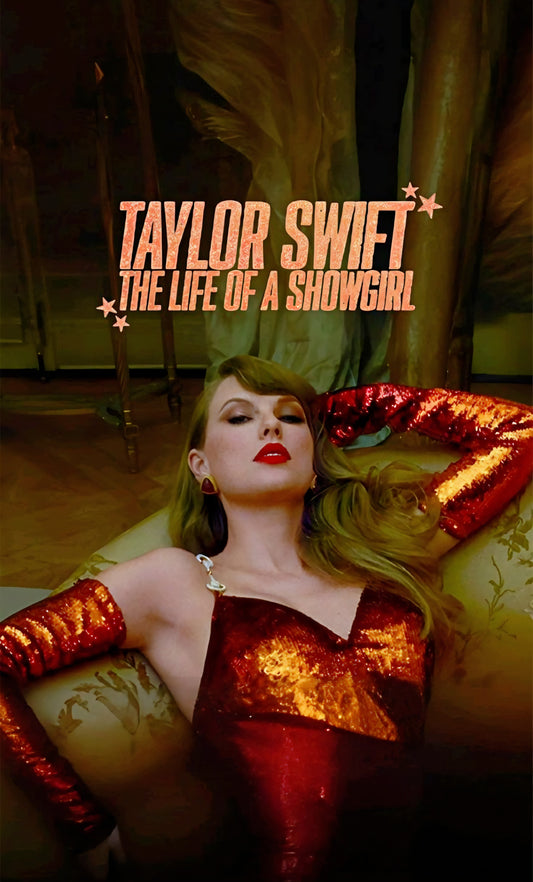 Taylor Swift 13" x 19" poster. A8