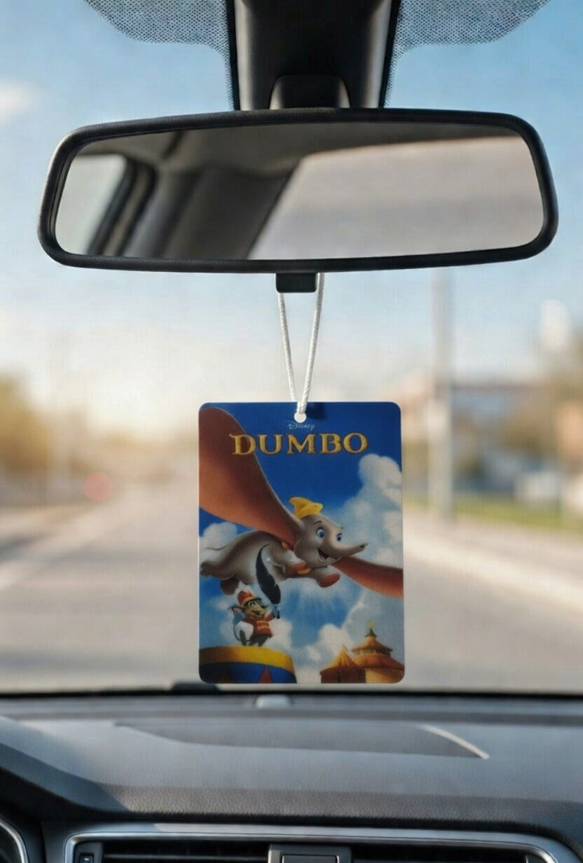 Dumbo Movie poster car air freshener. Many scents to choose from
