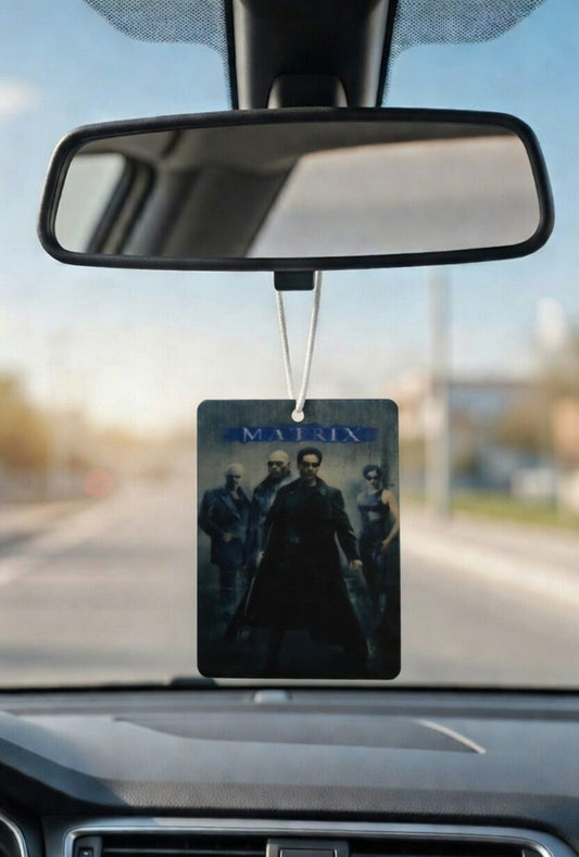Matrix Movie poster car air freshener. Many scents to choose from