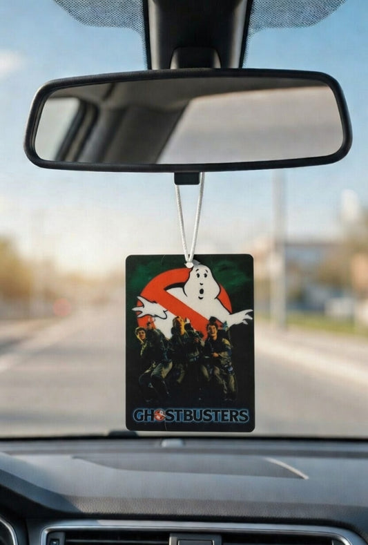 Ghostbusters Movie poster car air freshener. Many scents to choose from