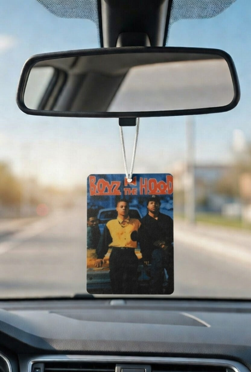 Boyz in the Hood Movie poster car air freshener. Many scents to choose from