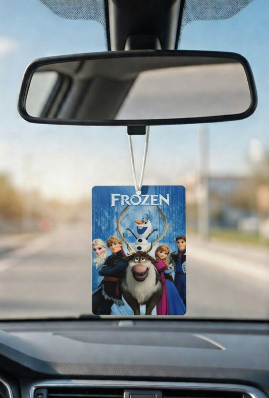 Disney's Frozen Movie poster car air freshener. Many scents to choose from