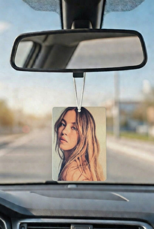 Sydney Sweeney car air freshener. Many scents to choose from