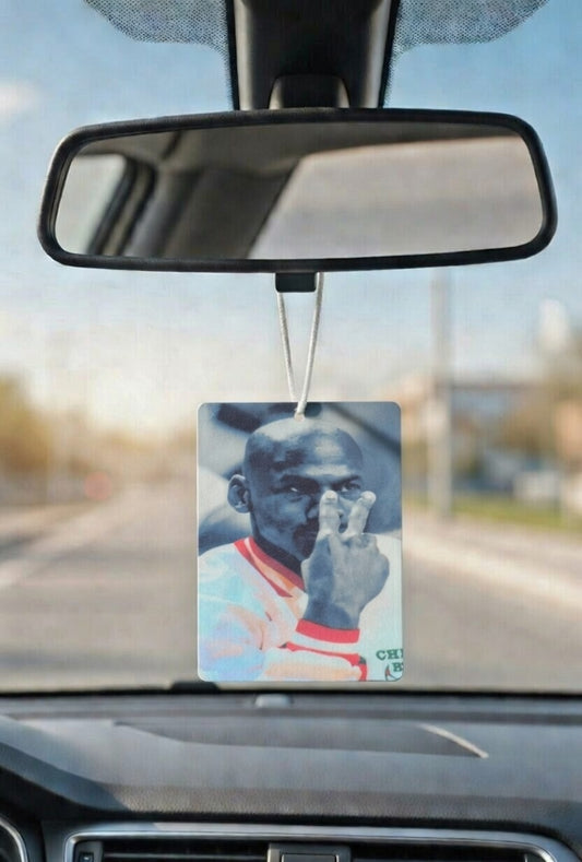 Chicago Bulls Michael Jordan car air freshener. Many scents to choose from v3