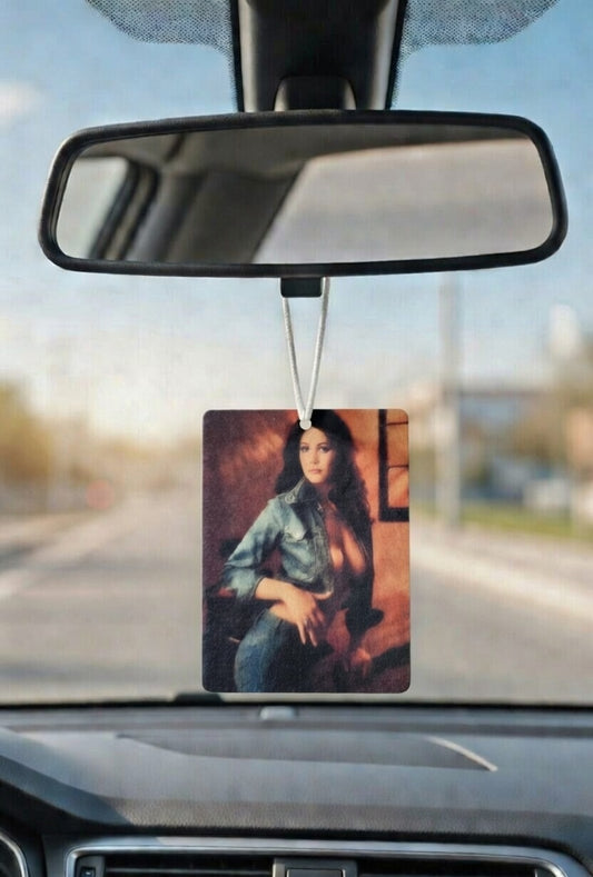 Lynda Carter Sexy Wonder Woman car air freshener. Many scents to choose from