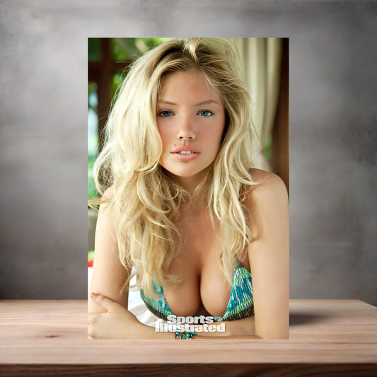 Kate Upton Sports Illustrated swimsuit 13" x 19" poster. Matte or Glossy. A2