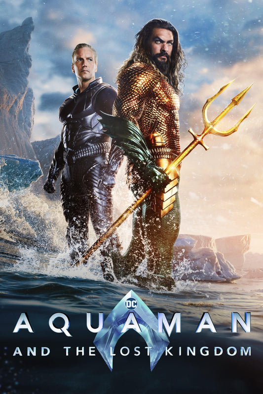 Aquaman and the Lost Kingdom 13"x 19" movie poster.