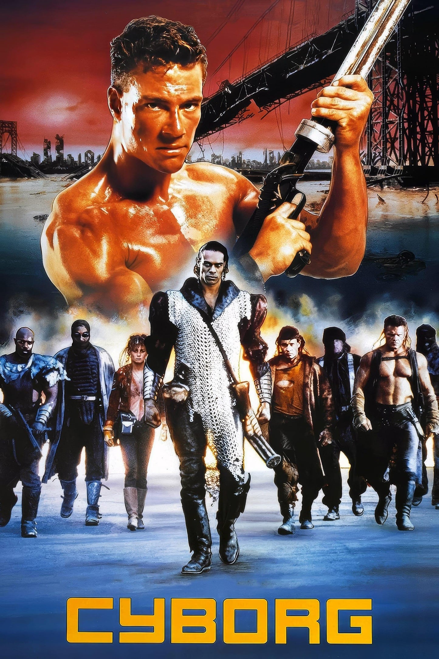 Cyborg 13"x 19" movie poster