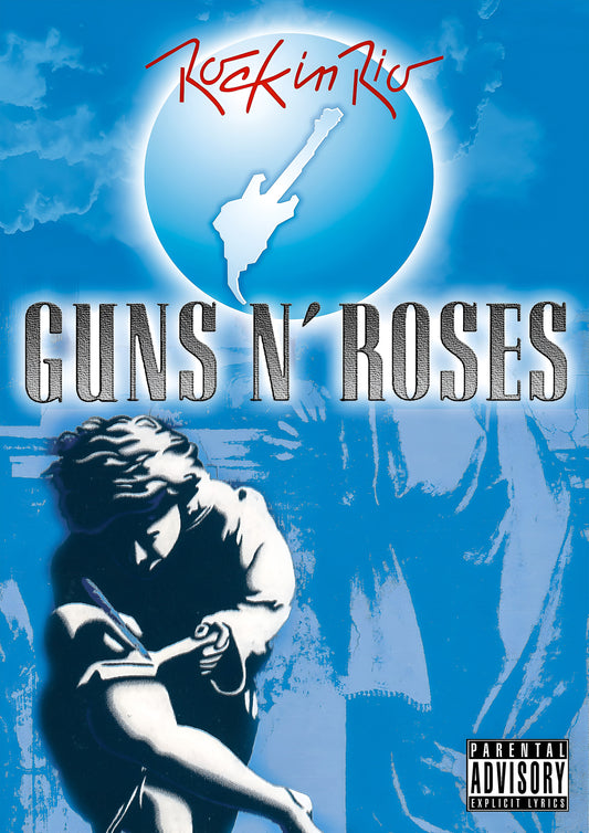 Concert poster with multiple size and finish options. Guns N' Roses Rock in Rio