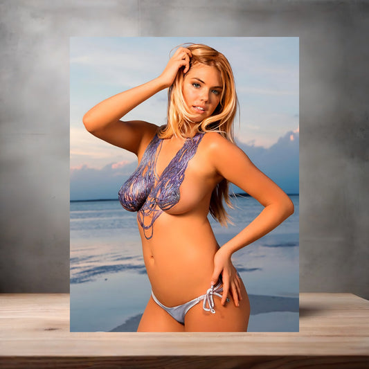 Kate Upton Sexy 13" x 19" poster. Matte or Glossy. A3