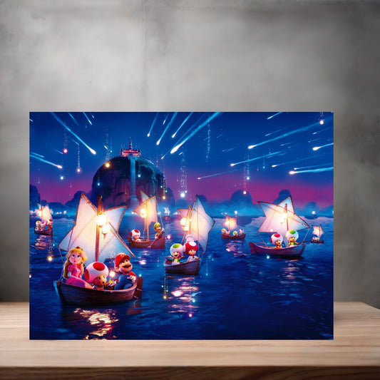 The Super Mario Galaxy 13" x 19" movie poster. Matte or Glossy. B3