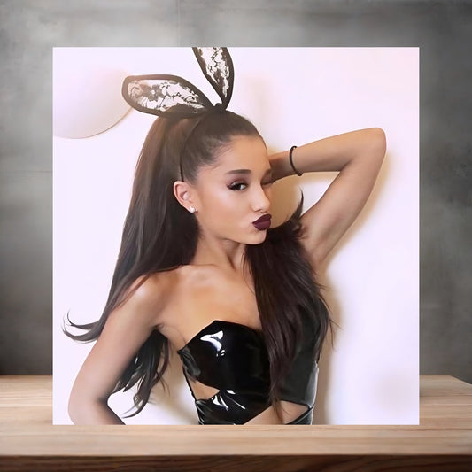 Ariana Grande custom poster, metal print or keychain. B8