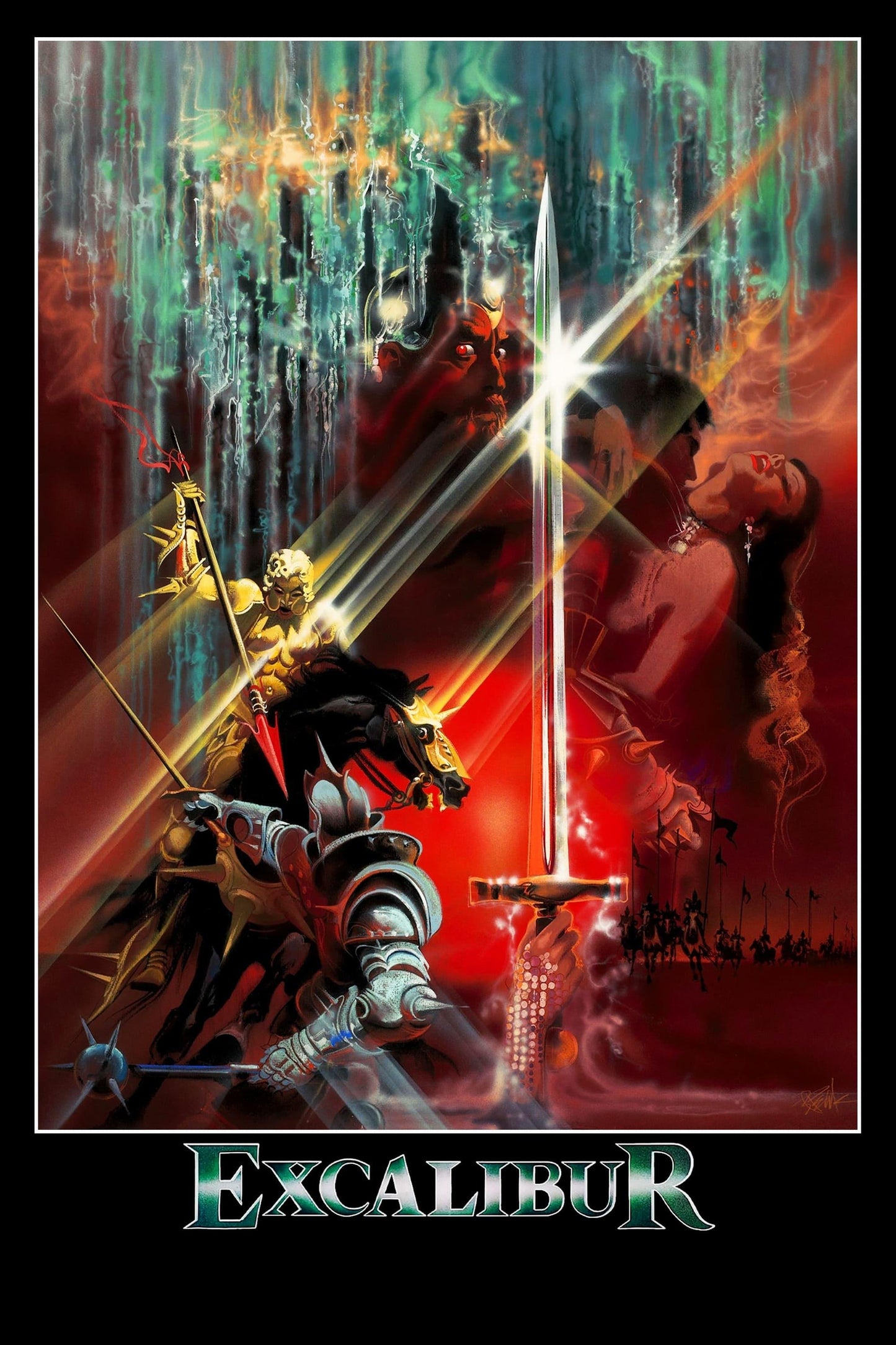 Excalibur 13" x 19" movie poster