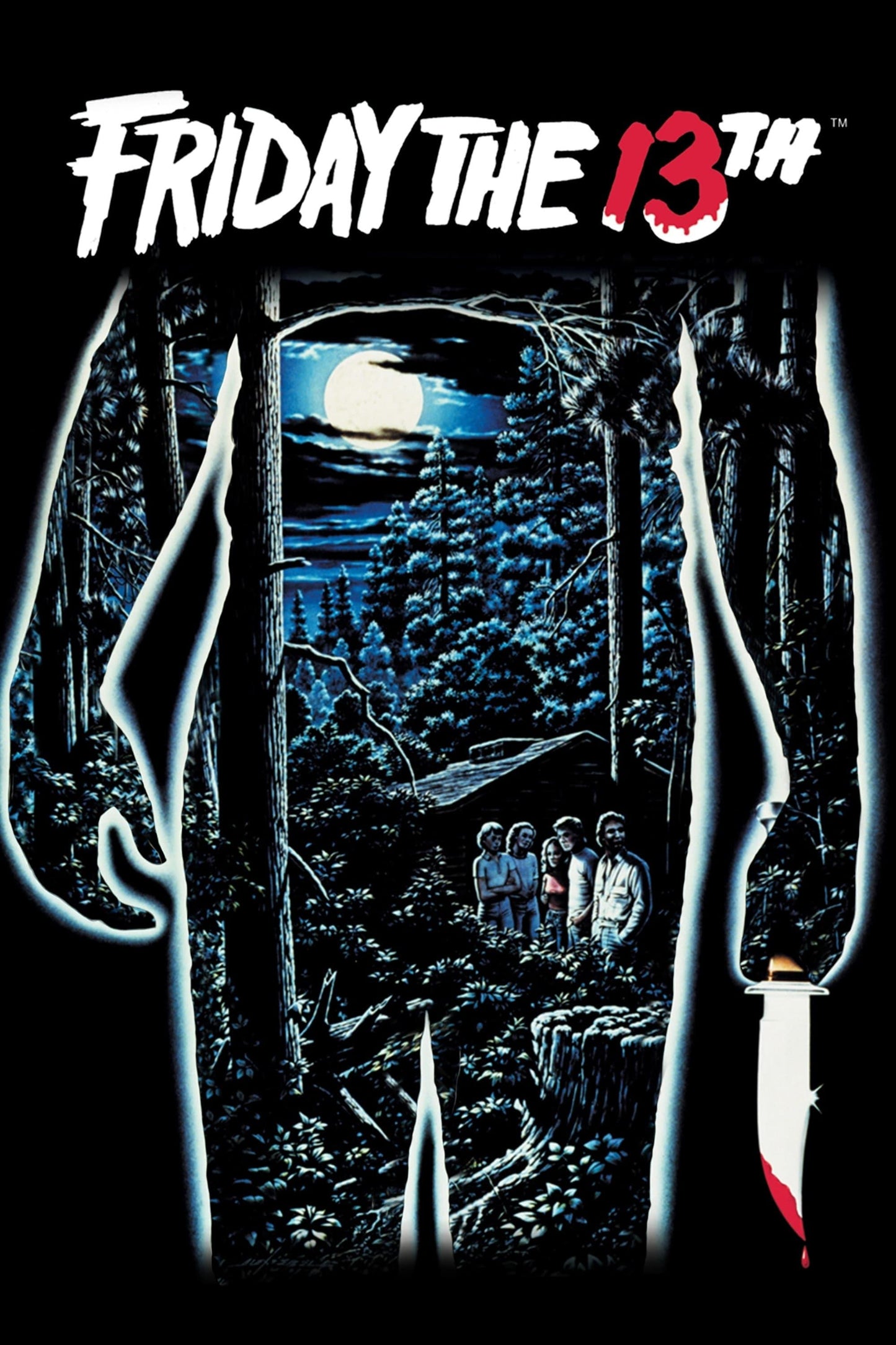 Friday the 13th, 13"x 19" movie poster.