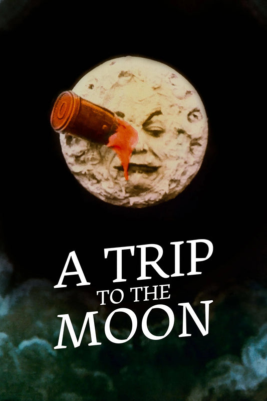 A trip to the Moon 13"x 19" movie poster.