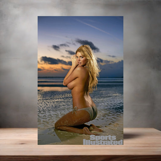Kate Upton Sports Illustrated swimsuit 13" x 19" poster. Matte or Glossy. C2