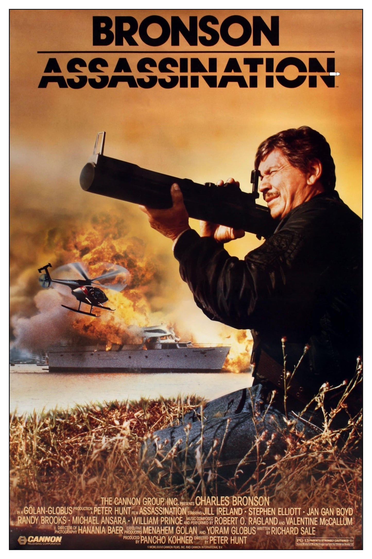 Assassination 13"x 19" movie poster.