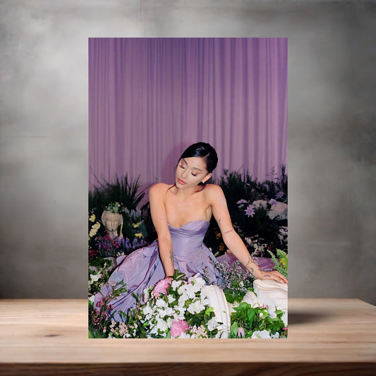 Ariana Grande custom poster, metal print or keychain. B7 (Copy)