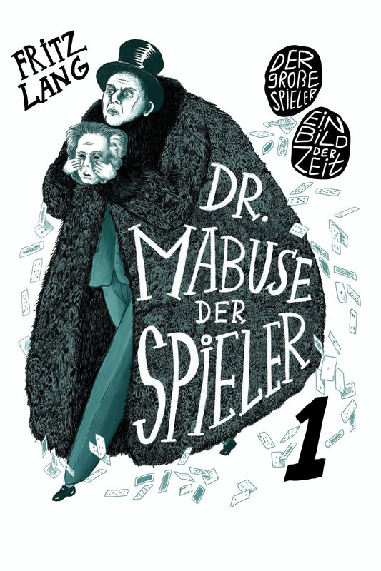 Dr. Mabuse the Gambler 13"x 19" movie poster.