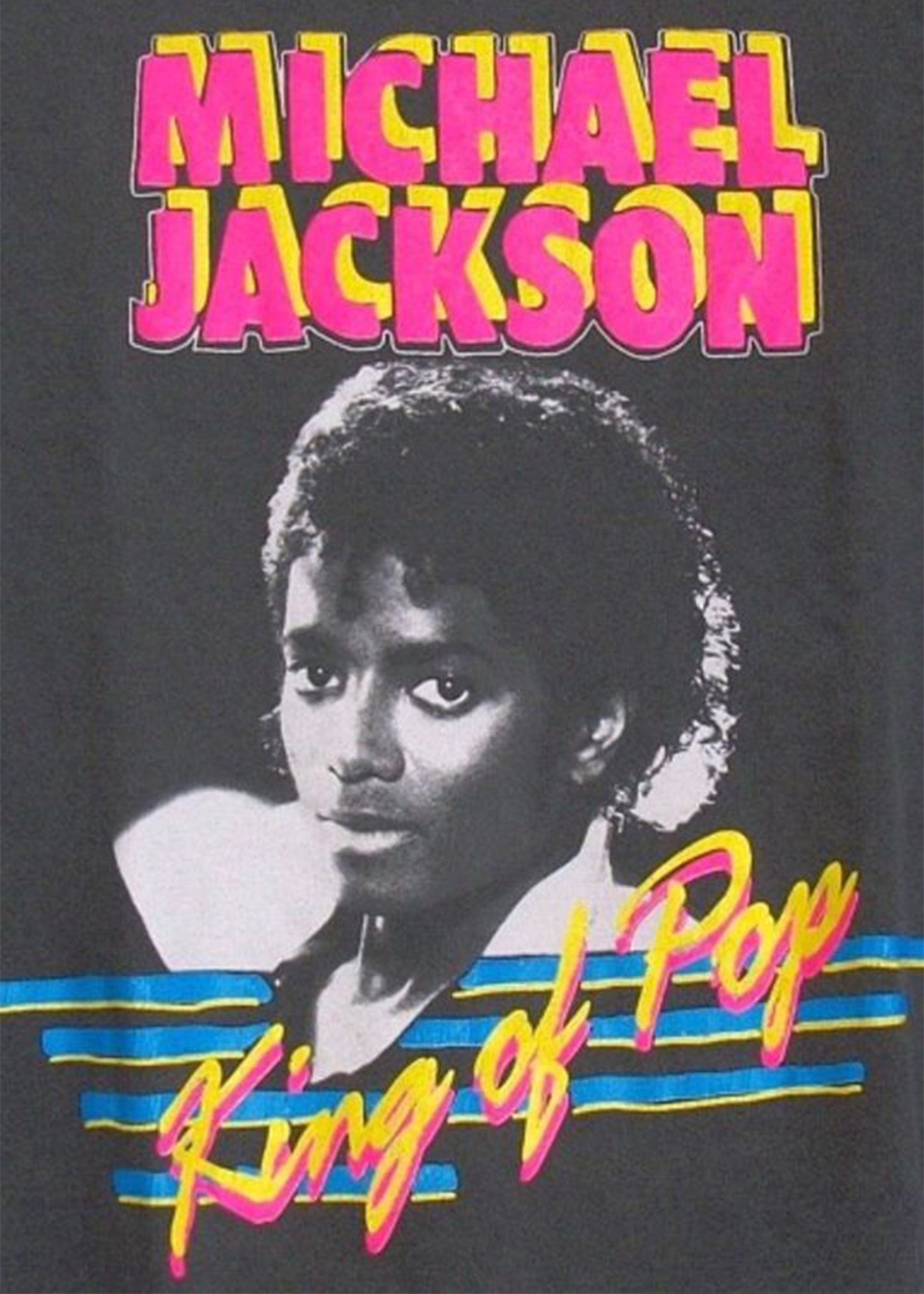 Concert poster with multiple size and finish options. Michael Jackson King of Pop