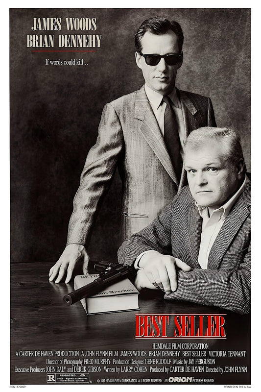 Best Seller 13"x 19" movie poster.