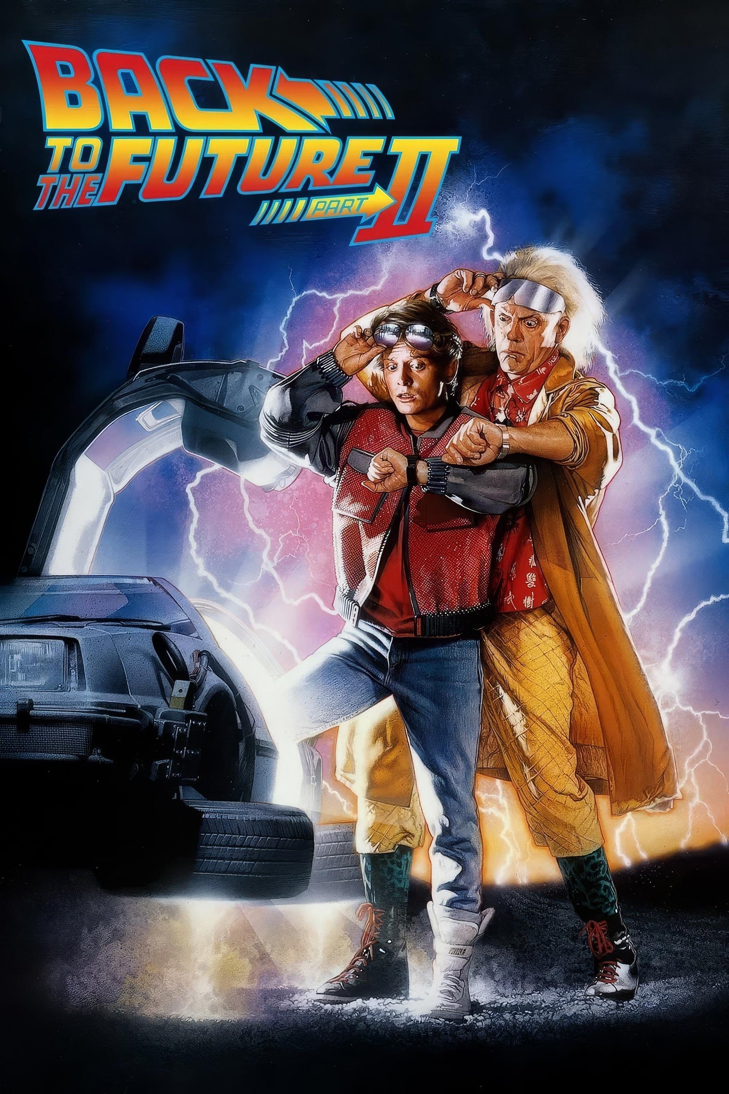 Back to the Future 2, 13"x 19" movie poster.