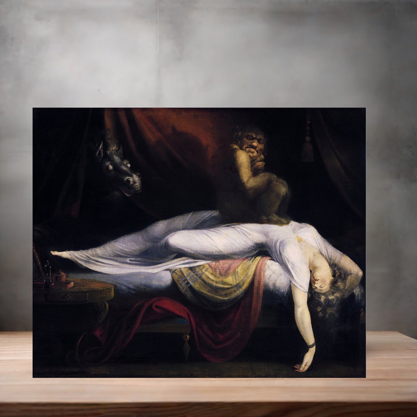 Museum painting poster with multiple size and finish options. Henry Fuseli, the Nightmare