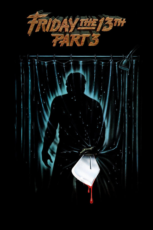 Friday the 13th part 3, 13"x 19" movie poster.