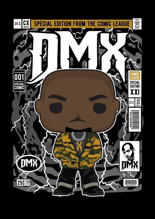 Funko Pop poster with multiple size and finish options. DMX