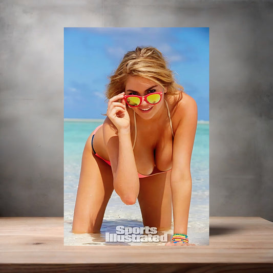Kate Upton Sports Illustrated swimsuit 13" x 19" poster. Matte or Glossy. C4